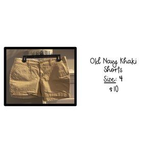 Old Navy Khaki Shorts